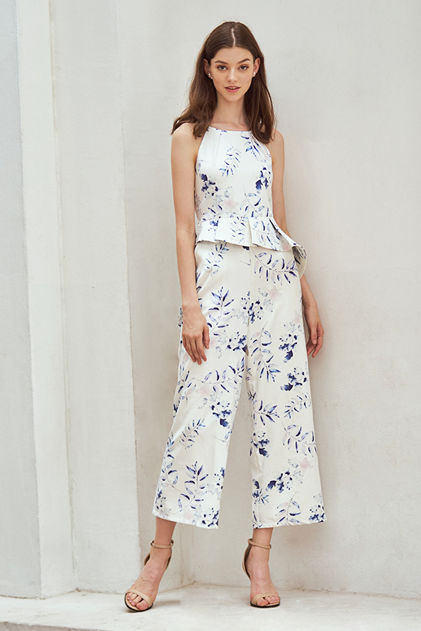 floral printed jumpsuit